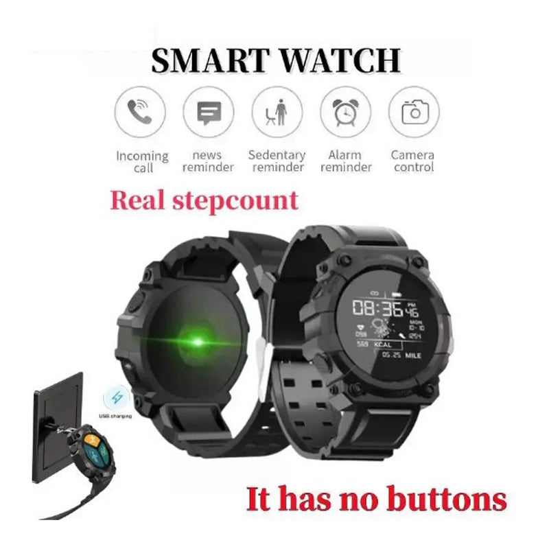 Relógio Inteligente Bluetooth para homens e mulheres, Pulseira de fitness, Pulseira inteligente, Tela sensível ao toque, Esportes, iOS, Android, IP68, 2023