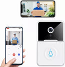 Campainha Inteligente Com Câmera, Recarregável, Acompanhamento pelo Celular.