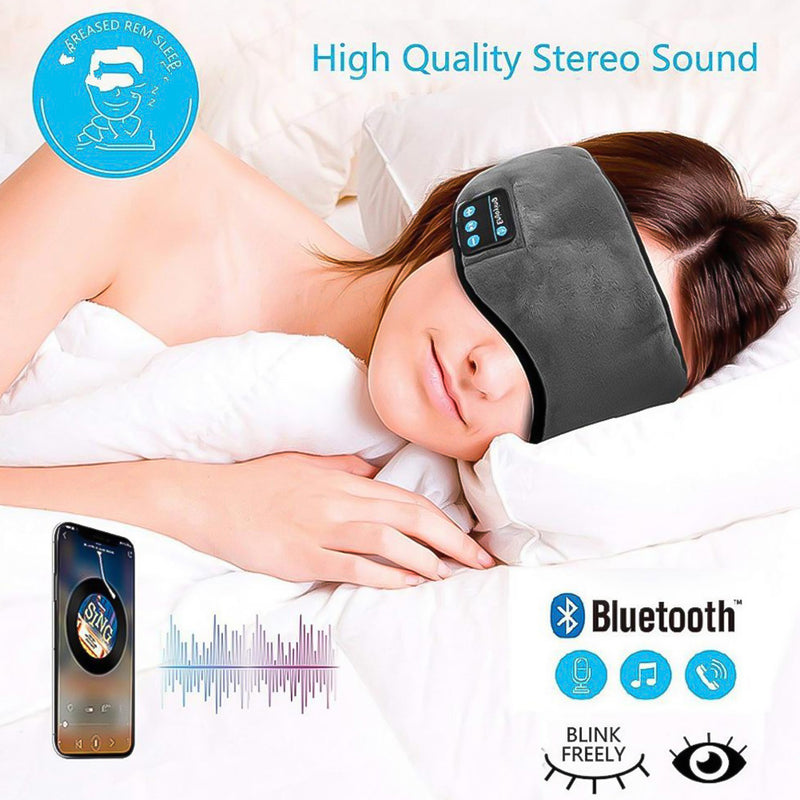 Tapa olho, Máscara de dormir com fone de ouvido embutido, Bluetooth