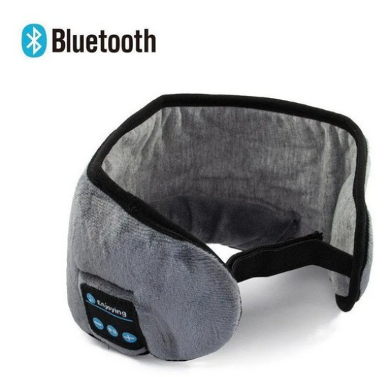 Tapa olho, Máscara de dormir com fone de ouvido embutido, Bluetooth