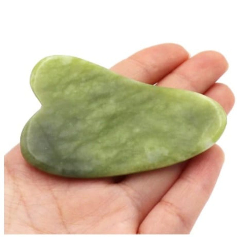 Rolo Pedra de Jade, Placa Gua Sha, Massagem Facial Anti Ruga, Anti-idade.