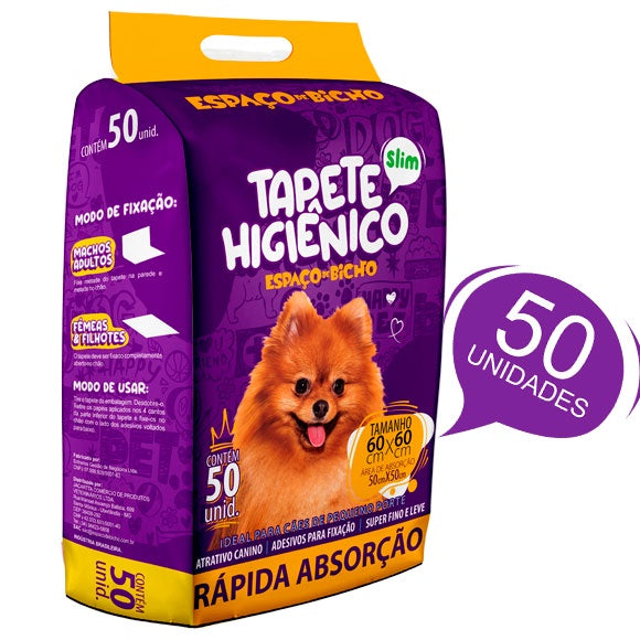 Tapete Higiênico para Pets, 50 Unidades