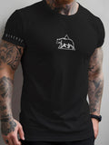 Camiseta Masculina Street Wear - Camisa 100% Algodão Manfinity