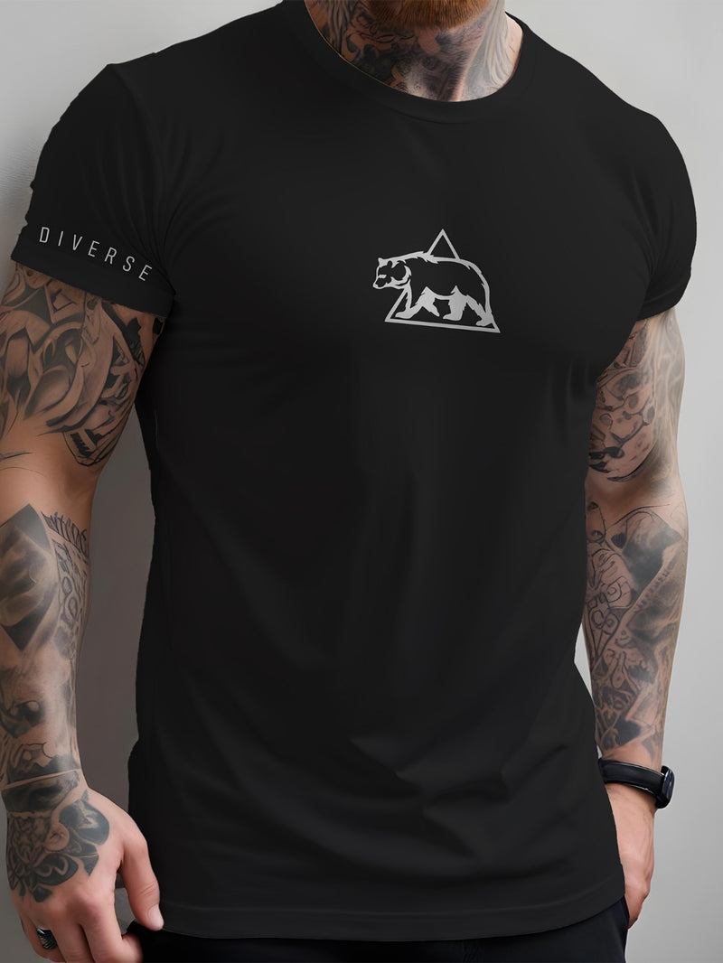 Camiseta Masculina Street Wear - Camisa 100% Algodão Manfinity