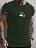 Camiseta Masculina Street Wear - Camisa 100% Algodão Manfinity