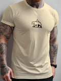 Camiseta Masculina Street Wear - Camisa 100% Algodão Manfinity