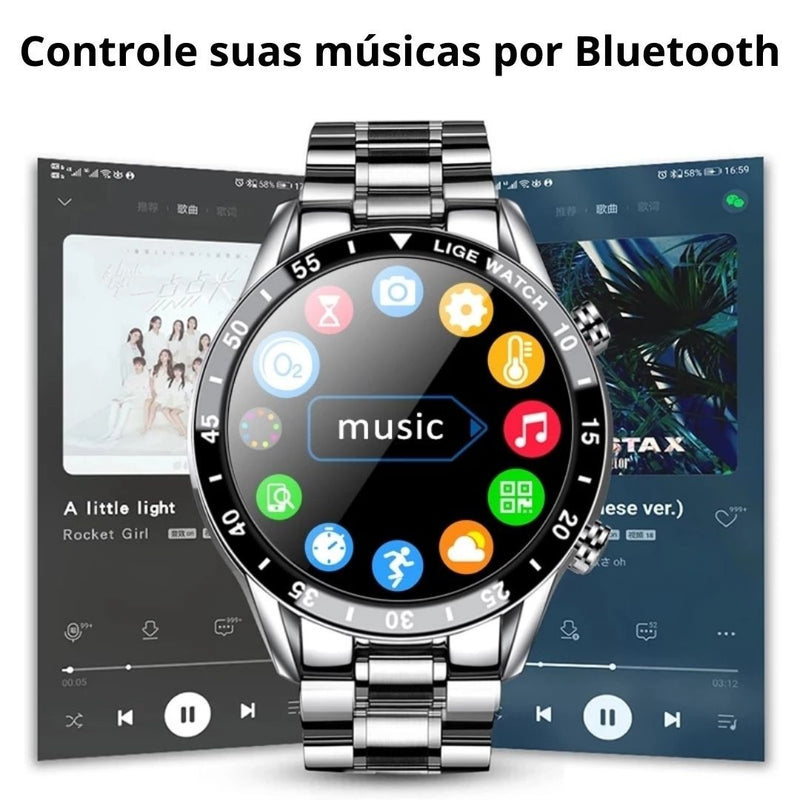 Smartwatch de Luxo Original - Modern Iron 2024