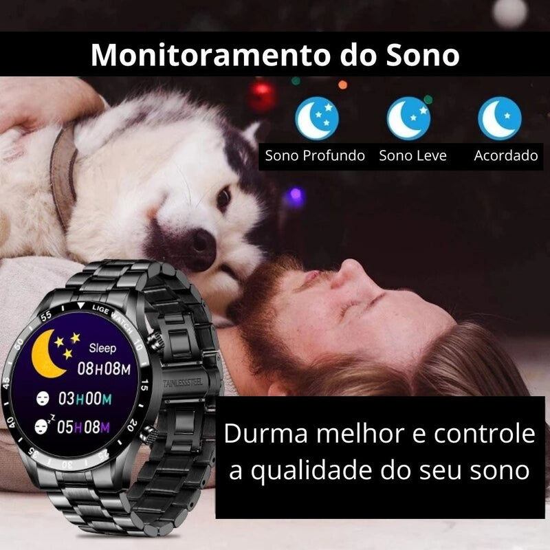 Smartwatch de Luxo Original - Modern Iron 2024